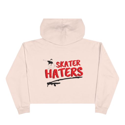 Skater Haters Womens Crop Hoodie