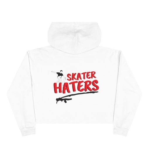 Skater Haters Womens Crop Hoodie