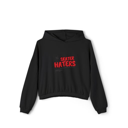 Skater Haters Women's Cinched Bottom Hoodie