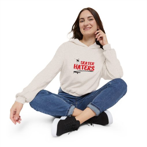 Skater Haters Women's Cinched Bottom Hoodie