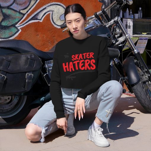 Skater Haters Women's Cropped Sweatshirt