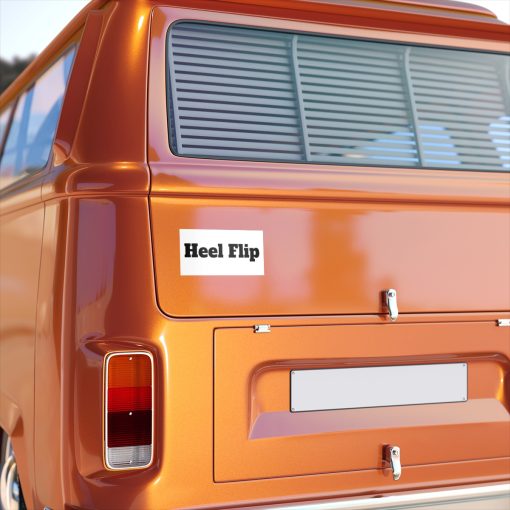 Heel Flip Bumper Sticker