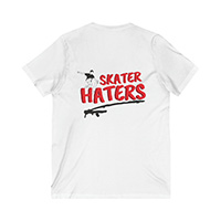 Skater hater white shirt